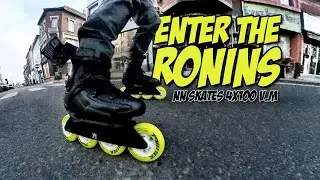 Enter The Ronins: first ride with the NN Skates 4x100 V.m rockered Ronin frame