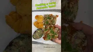 Avocado toast #avocado #youtubeshorts #sandwich #recipe #viral