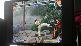 combo de Kim paso por paso explicado kof 2002