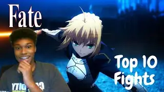 Top 10 Fate Series Fights | [REACTION]