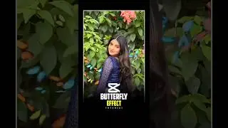 How I Create Butterfly Effect in Capcut Tutorial 🗿❤️&zwj;🔥 #capcut #edit #tutorial