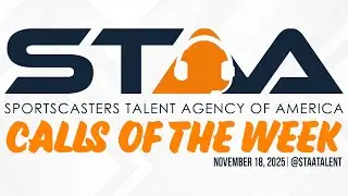 STAA Calls of the Week l November 18, 2025