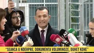 Tensione në seancën, avokati i Metës 'kunj' Kryemadhit: Ka pranuar deklarimin e rremë