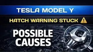 Застряло электростеклоподъемник на Tesla Model X &ndash; возможные причины неисправности.