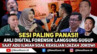SESI PALING PANAS! UJI FORENSIK TERBUKA SOAL KEASLIAN IJAZAH JOKOWI, ANDI AZWAN DIPERMALUKAN LAGI...
