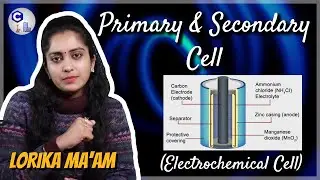 Primary Cell and Secondary Cell | Types of Electrochemical Cells | Galvanic Cell | Dry Cell