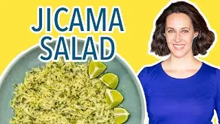 Jicama Salad with Lime-Cumin Vinaigrette - How to Use Jicama in a Recipe