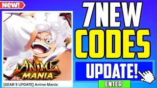 *SECRET UPDATE!* | Anime Mania CODES 2025 (ROBLOX Anime Mania)Part 1443