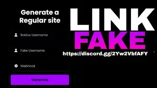 Como Fazer LINK FAKE no ROBLOX!! 🌟 ATUALIZADO 2026🔥 (SERVER NA DESCRI&Ccedil;&Atilde;O)