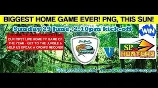 NORTHERN PRIDE VS PNG HUNTERS (RD 18 INTRUST SUPER CUP 2014)
