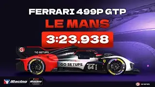 iRacing | Ferrari 499P - Le Mans - IMSA - 2025 S4 Week 6 | Hotlap