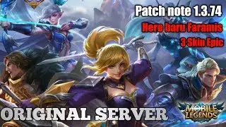 UPDATE!! 7 MEI HERO EDO TENSEI, 3 SKIN BARU dan BUFF NERF HERO SERVER ORIGINAL MOBILE LEGENDS