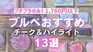 【ブルベ必見】透明感が爆上がりするブルベチーク＆ハイライト紹介|プチプラ縛り