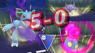 shadow nidoqueen pokemon go battle pvp crazy insane 5-0 new season