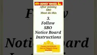 After Joined SBO must do this | SBO Company | SBO Tvm | SBO #sbo #workfromhome #onlineearning