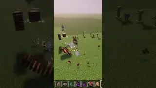 bamboo turret vs magma slime!! Amazing fight mod mobs in minecraft