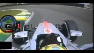Lewis Hamilton Ultima Pole Position Pela Equipe McLAREN - GP Brasil 2012
