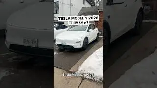Tesla Model Y 2026 &ndash; Thiết kế p1 Nh&igrave;n đơn giản,nhưng c&oacute; chi tiết chỉ khi d&ugrave;ng rồi mới thấy kh&aacute;c.