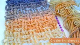 Voc&ecirc; PRECISA Aprender ... Cachecol F&aacute;cil Croch&ecirc; Perfeito para o Inverno | Ponto Entrela&ccedil;ado