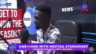 Fast rising Afrobeat Artist from Ghana Nextaa on a interview said he&rsquo;s passionate about his music