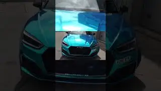 Chrome Mirror Blue Car Vinyl Wrap From Carwraponline #carwraponline #automobile