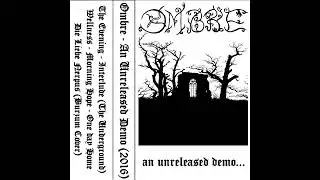 Ombre - An Unreleased Demo (2016) (Dungeon Synth, Naive Music)