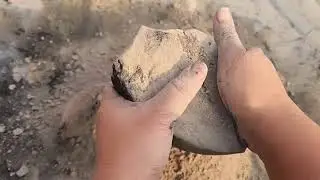 Pure mud dirt crumbling dry on floor#mud #asmr #clay #asmrvideo #viralvideo #mudcrumbling #clay 