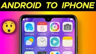 How To Set iPhone Theme In Android? | Ios Theme In Android #Shorts