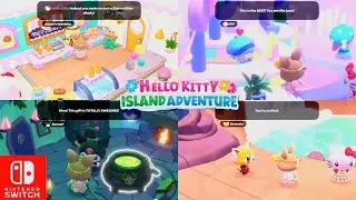 Hello Kitty Island Adventure Switch: Make double craft as partner! Grinding friendships