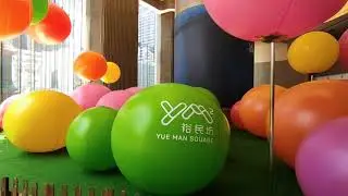 The GIANT BALLOON inside NEW SHOPPING MALL