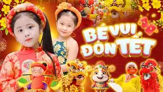 B&eacute; Vui Đ&oacute;n Tết - Li&ecirc;n Kh&uacute;c Nhạc Tết M&uacute;a L&acirc;n &Ocirc;ng Địa Vui Nhộn S&ocirc;i Động 2026 - Nhạc Tết Thiếu Nhi 4K