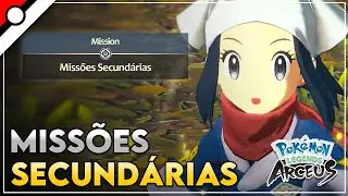 🙀 TODAS MISS&Otilde;ES SECUND&Aacute;RIAS - Pok&eacute;mon Legends - Arceus  🎯1 - 10