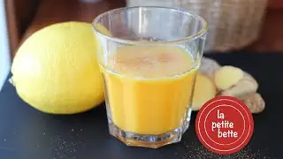 Jus tonique au curcuma à l'extracteur à jus