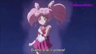 Usagi trasformazione in Super Sailor Moon + Attacco Sub ITA HD