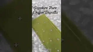 Elegant Pure Shifoon Dupattas by Sapphire | Premium Pakistani Fashion 2025