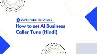 How to set AI Business Caller Tune (Hindi) | Tutorial |  India's Most Powerful Business Phone App