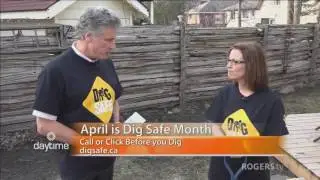 April is Dig Safe Month.