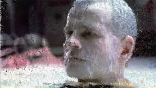 Auto painting of Ian Holm as Ash, from Alien