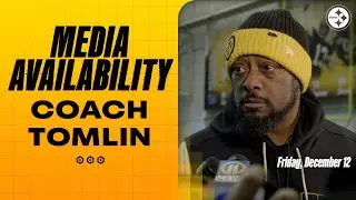 Coach Mike Tomlin provides an update on T.J. Watt (Dec. 12) | Pittsburgh Steelers