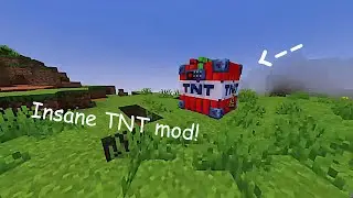 This Minecraft TNT add on is INSANE!!!!!