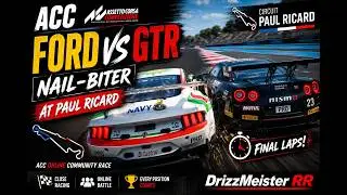 Ford vs GTR Nail-Biter at Paul Ricard | ACC Online Community Race