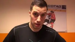 Антон Крысанов после матча &laquo;Амур&raquo; - &laquo;Медвешчак&raquo; (26.01.17)