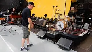 The Rolling Stones Backline Crew, Warsaw Jam.  2018.