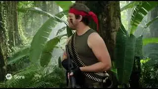 WANNABE  RAMBO in The Jungle #Funny 