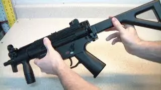 Обзор пистолета-пулемета H&K MP5-K BB.