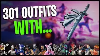 The NEW Snowbrand Back Bling on 301 Outfits - Fortnite Cosmetics