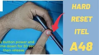 Hard reset Itel A48 remove password and pattern factory data reset correct method