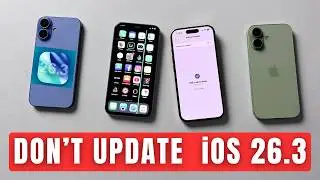 iOS 26.3 update big problem II Don't Update to iOS 26.3  ❌