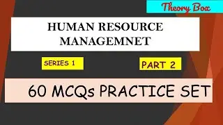 2- 60 MCQ -Series 1 Human Resource Management/ BBA/MBA/BCom