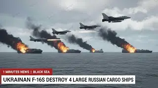 Russian cargo ship carrying weapons of mass destruction was ambushed by NATO at the border. | Arma 3